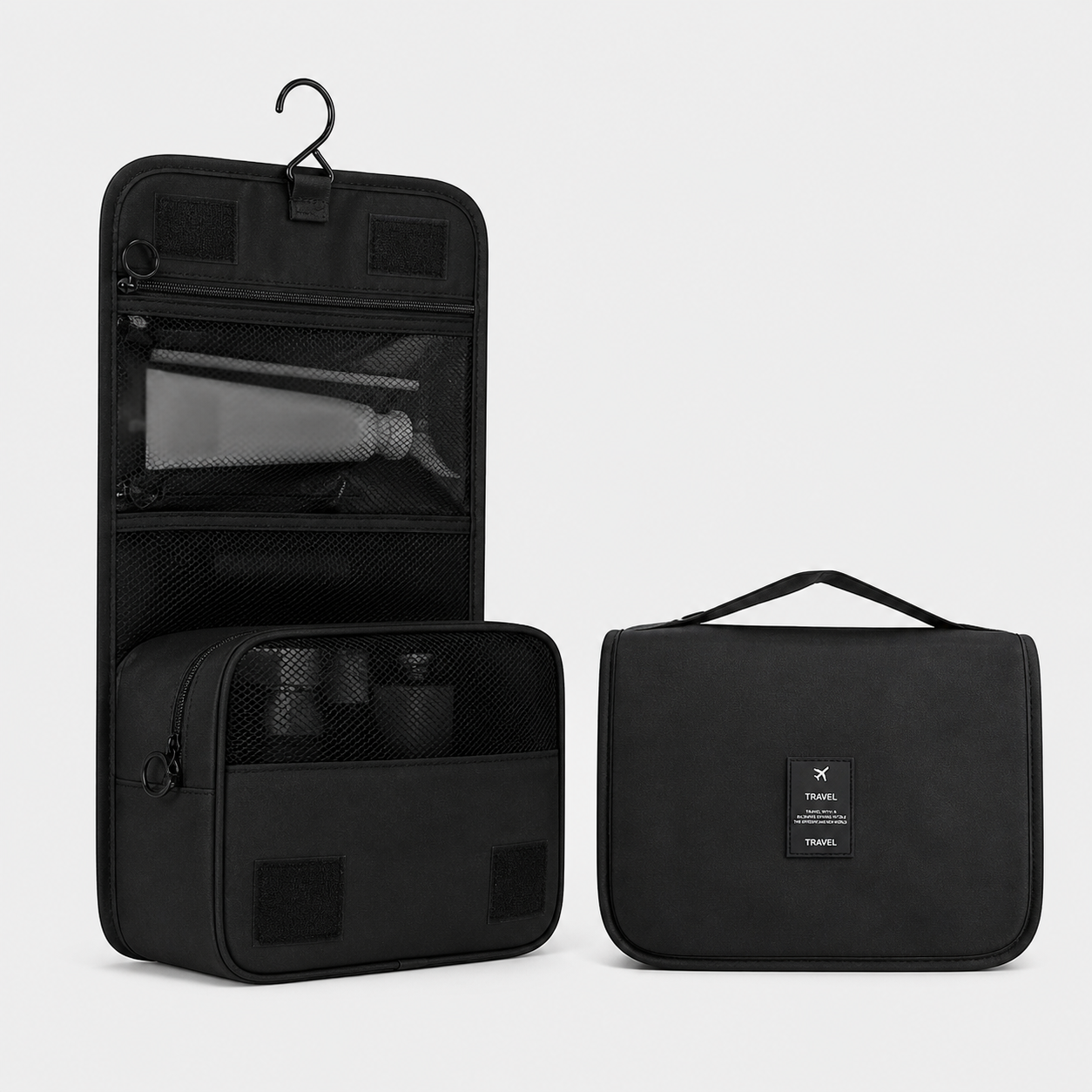 Trousse de toilettes imperméable à suspendre